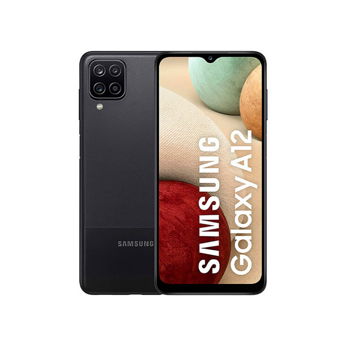 SAMSUNG GALAXY A12 4GB/64GB NEGRO (BLACK) DUAL SIM CON NFC SM-A127 - DESPRECINTADO