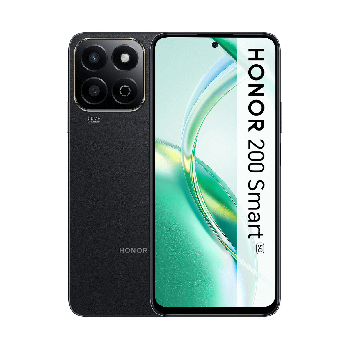 HONOR 200 SMART 5G 4GB/256GB NEGRO (MIDNIGHT BLACK) DUAL SIM