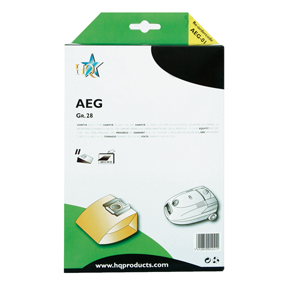 Vacuum cleaner bag GR 28 AEG