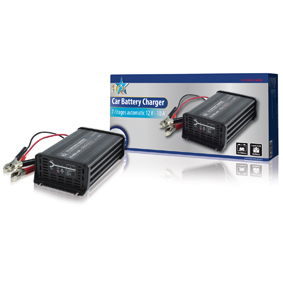 7-stage automatic 12 V 10 A battery charger