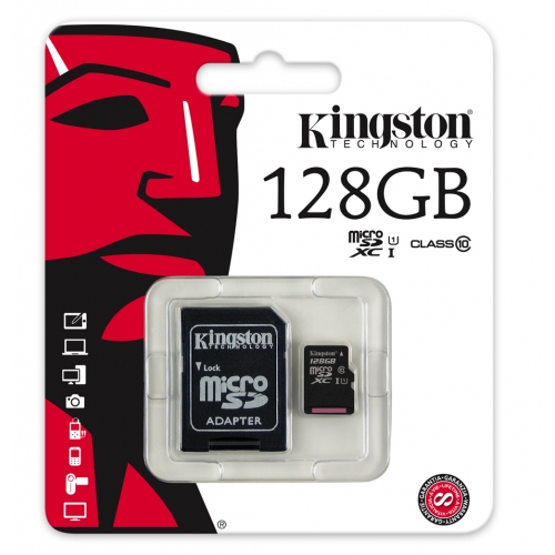 TARJETA MEMORIA MICRO SD 128 GB | Accesorios