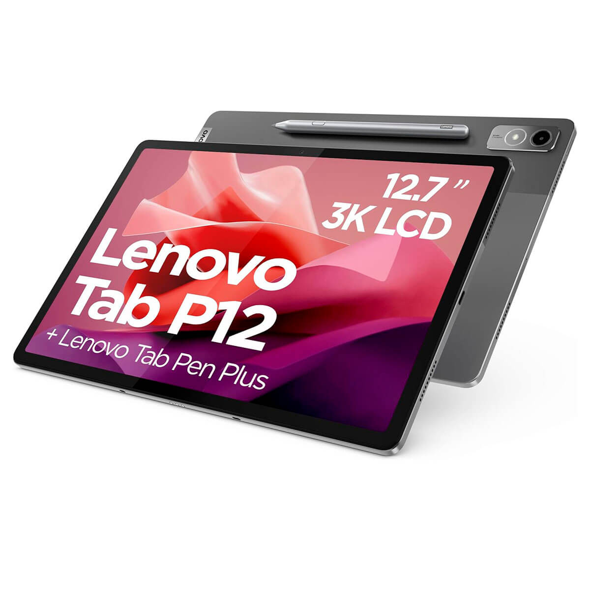 LENOVO TAB P12 12,7" 8GB/128GB WIFI GRIS (STORM GREY) + LENOVO TAB PEN PLUS