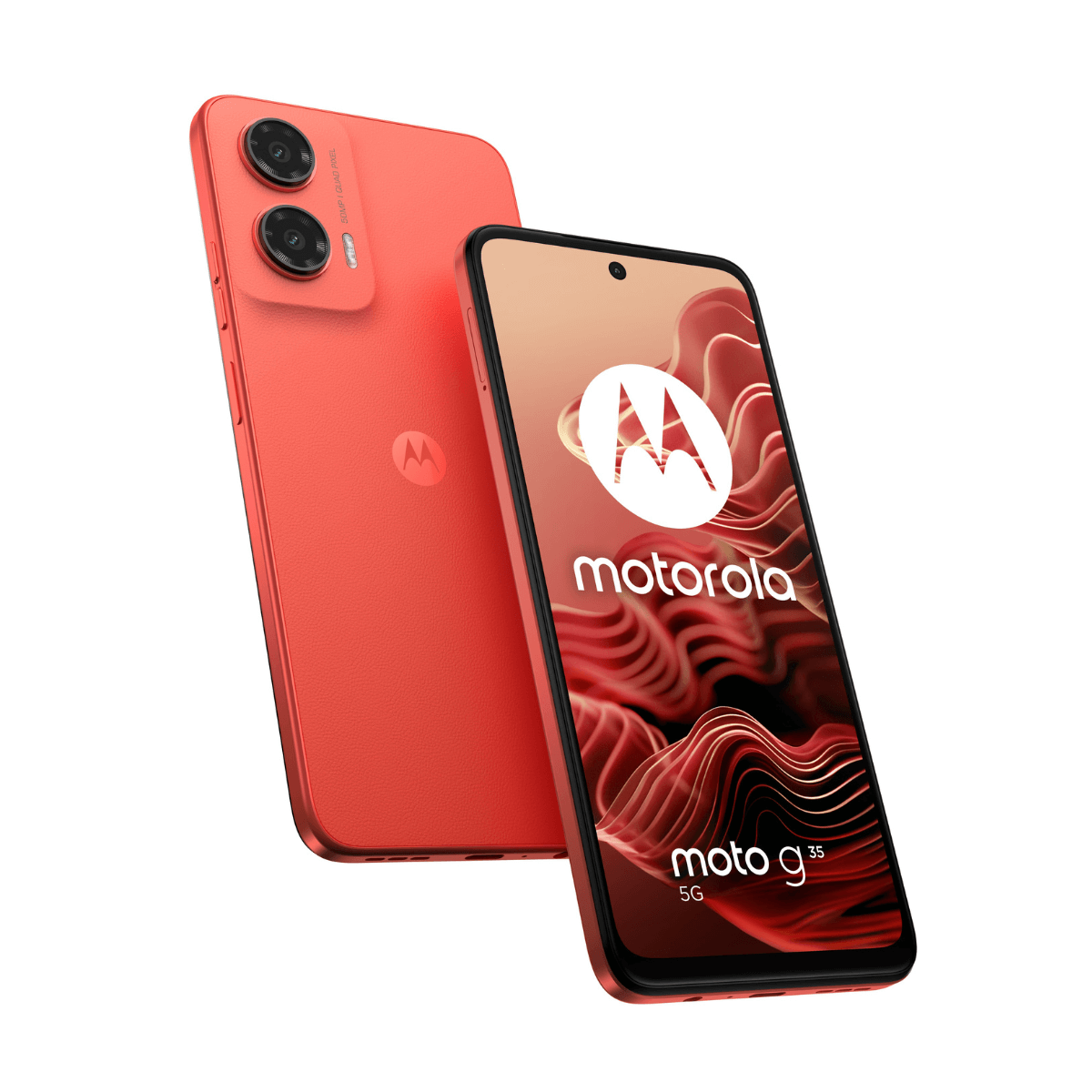 MOTOROLA MOTO G35 5G 4GB/128GB ROJO (GUAVA RED) DUAL SIM