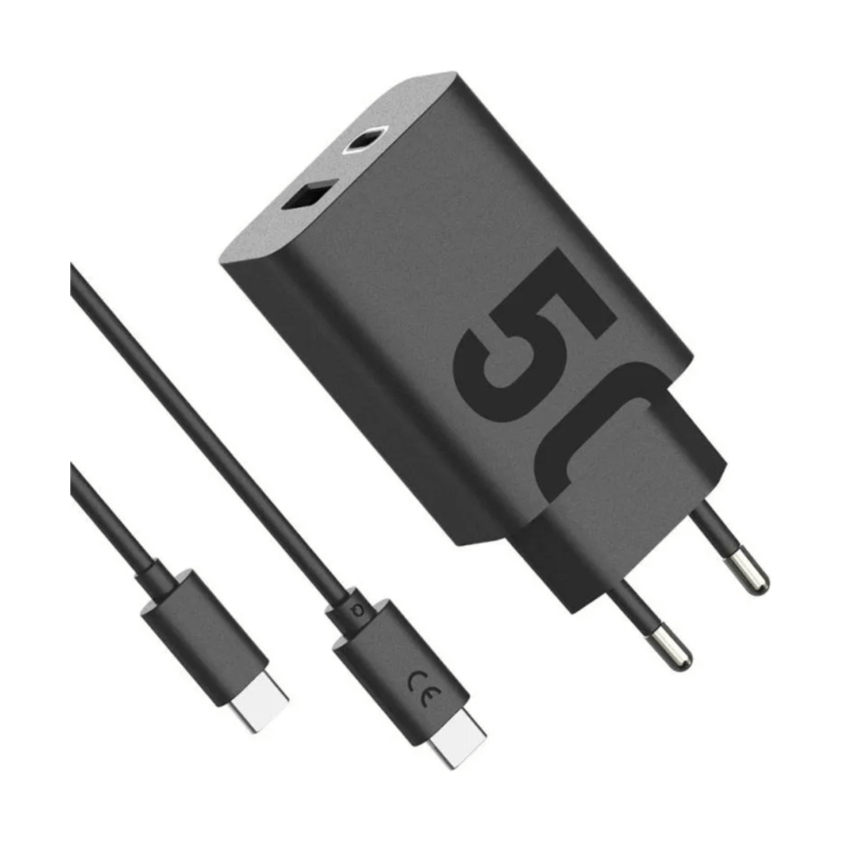 MOTOROLA TURBOPOWER CARGADOR USB-C DE 50W DUO NEGRO | Accesorios