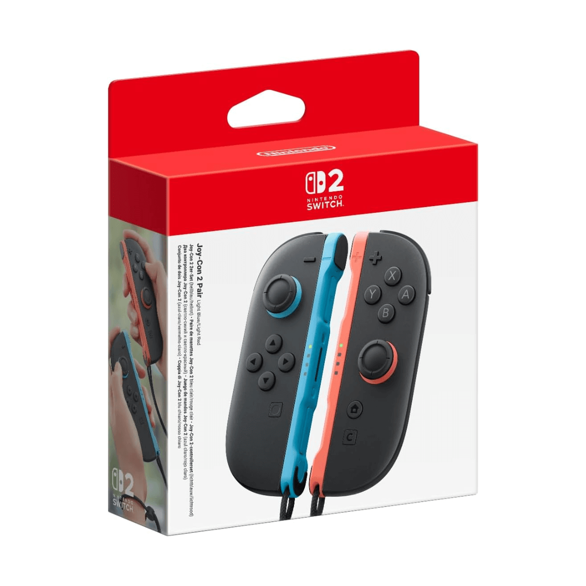 NINTENDO MANDO INALAMBRICO JOY-CON 2 PARA NINTENDO SWITCH 2 ROJO Y AZUL | Consolas