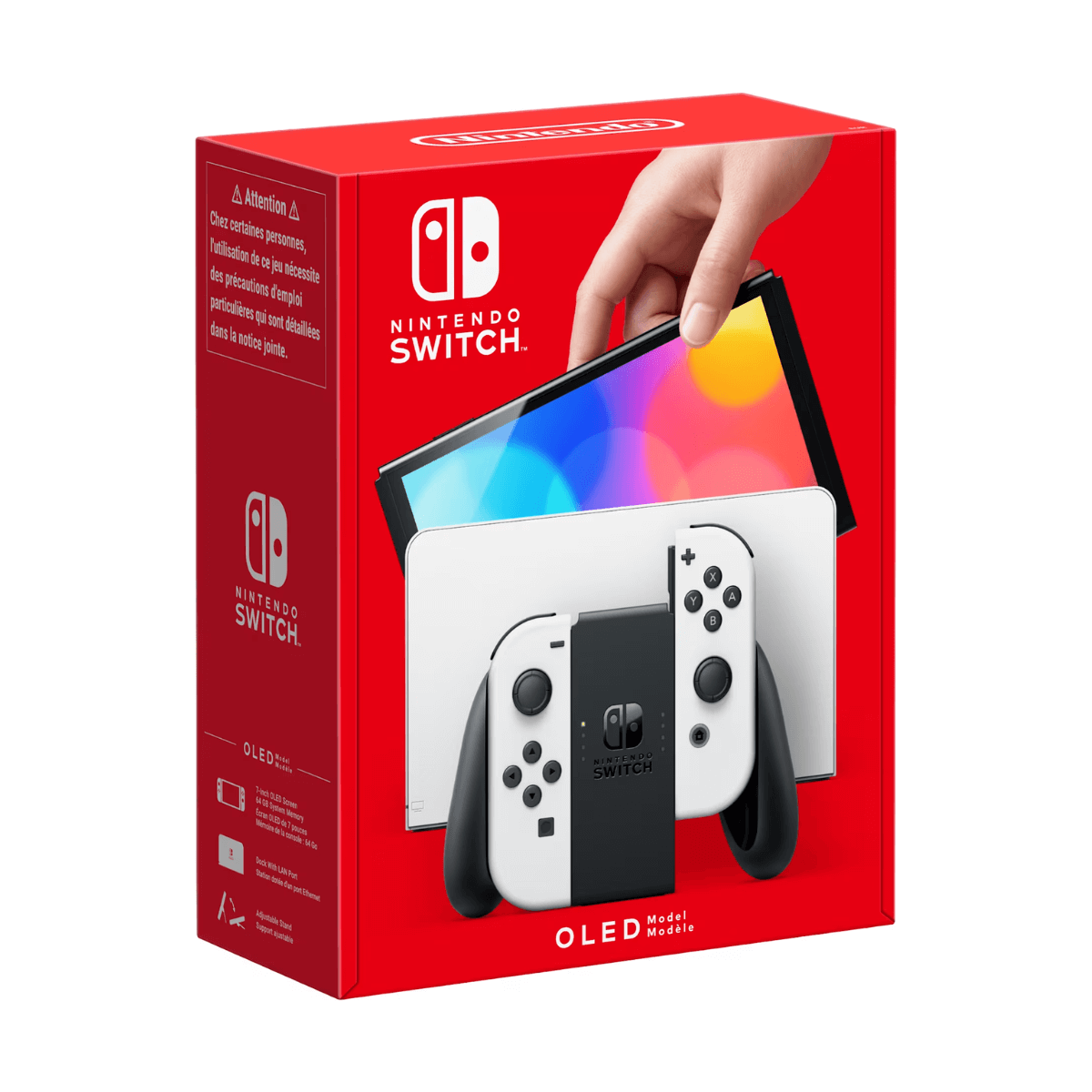 CONSOLA NINTENDO SWITCH OLED BLANCA | Consolas