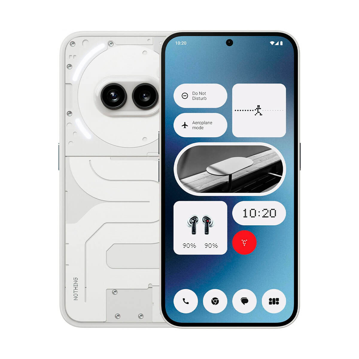 NOTHING PHONE 2A 5G 8GB/128GB BLANCO (WHITE) DUAL SIM REACONDICIONADO - COMO NUEVO | Reacondicionados
