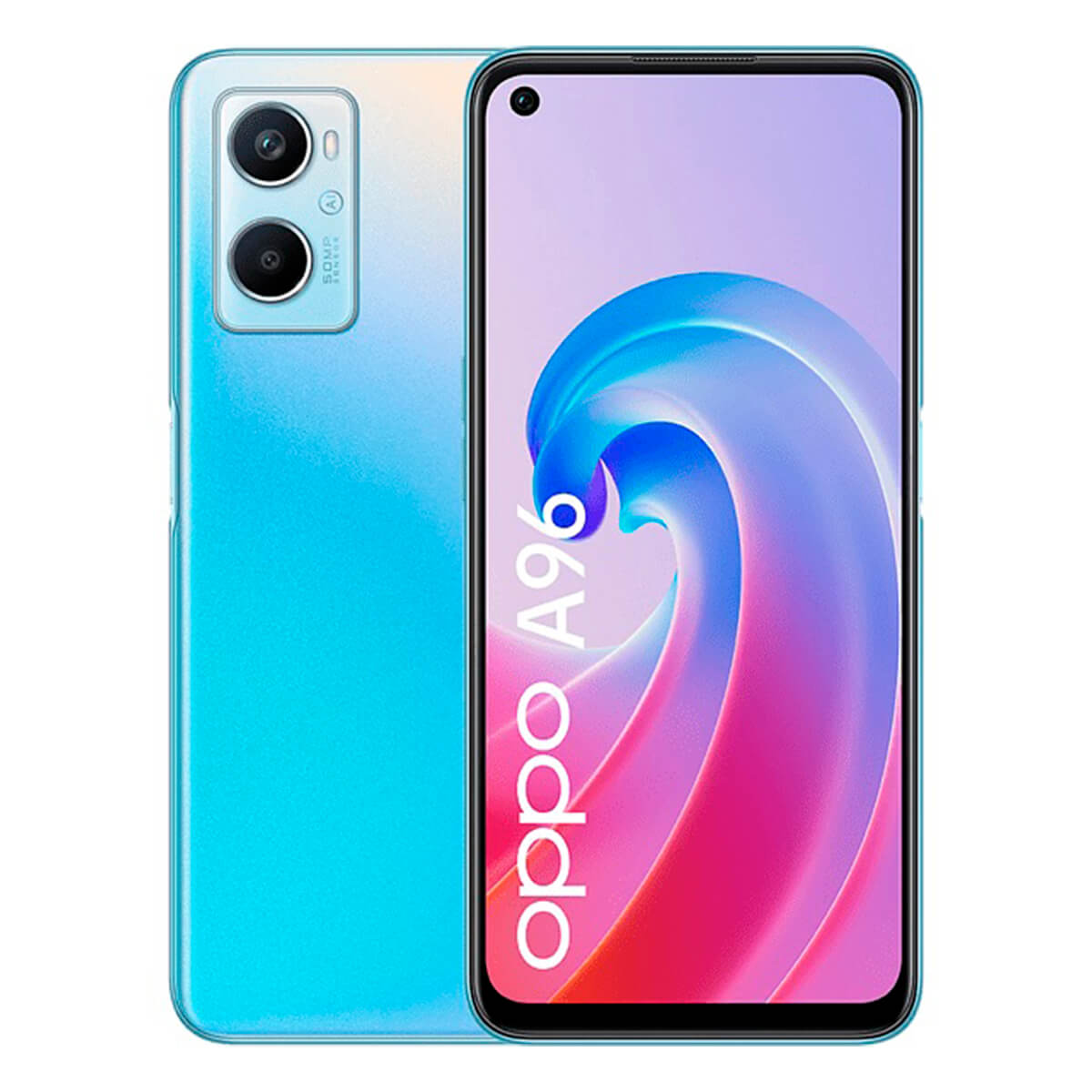 OPPO A96 4G 8GB/128GB AZUL (SUNSET BLUE) DUAL SIM - SEMINUEVO