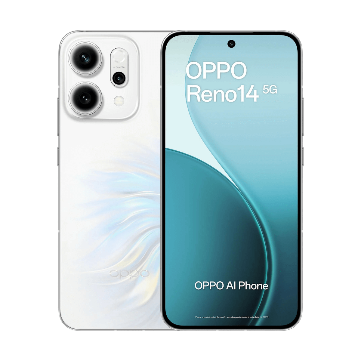 OPPO RENO14 5G 12GB/512GB BLANCO (PEARL WHITE) DUAL SIM | Mviles libres