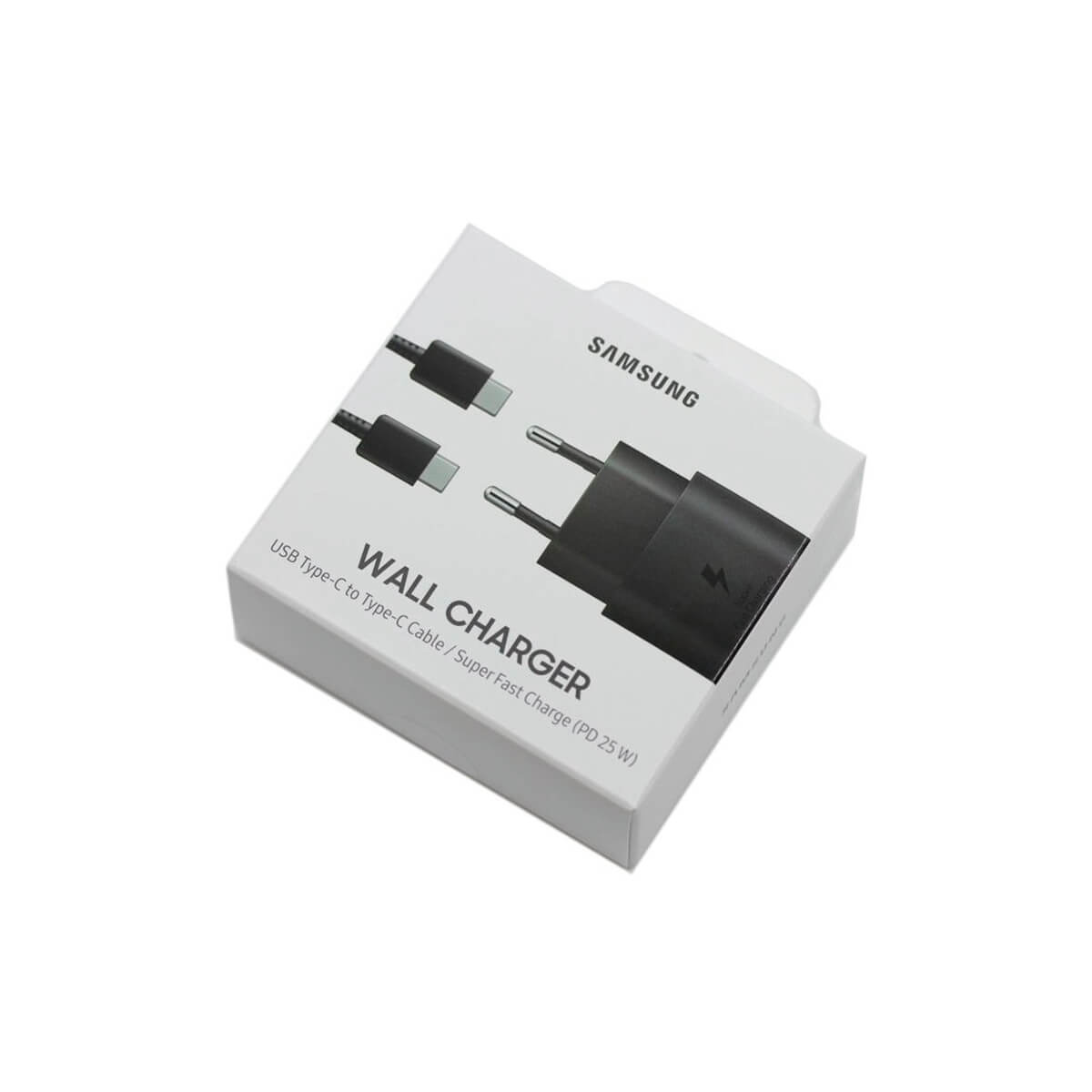 SAMSUNG EP-TA800 CARGADOR ULTRA RAPIDO USB-C 25W NEGRO (BLISTER) | Accesorios