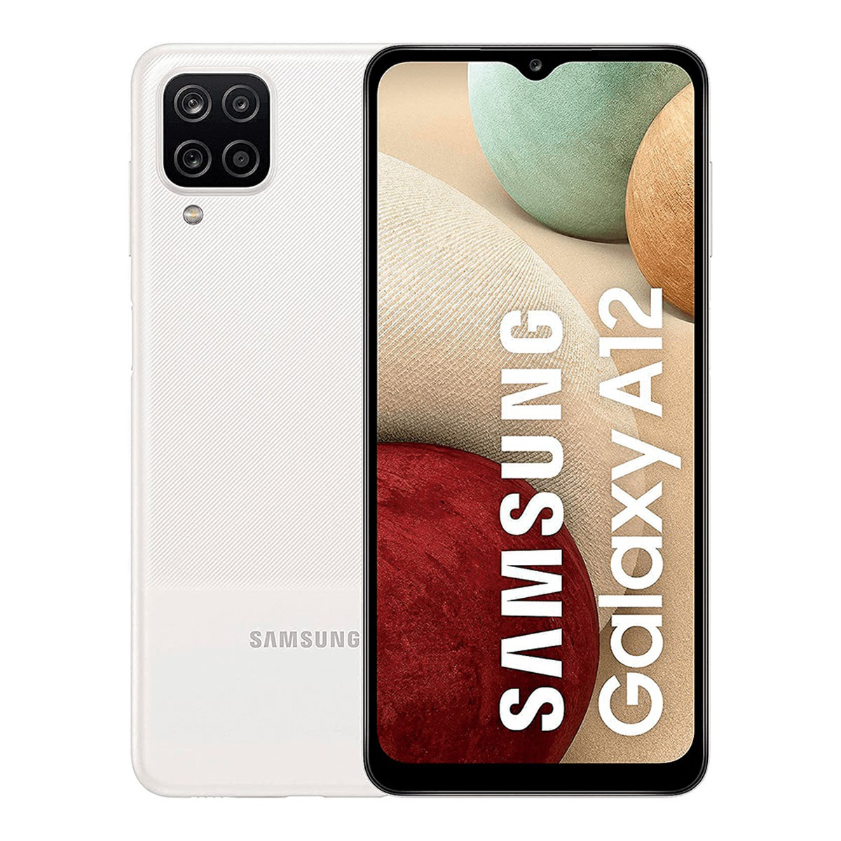 SAMSUNG GALAXY A12 4GB/128GB BLANCO DUAL SIM CON NFC SM-A127 DESPRECINTADO