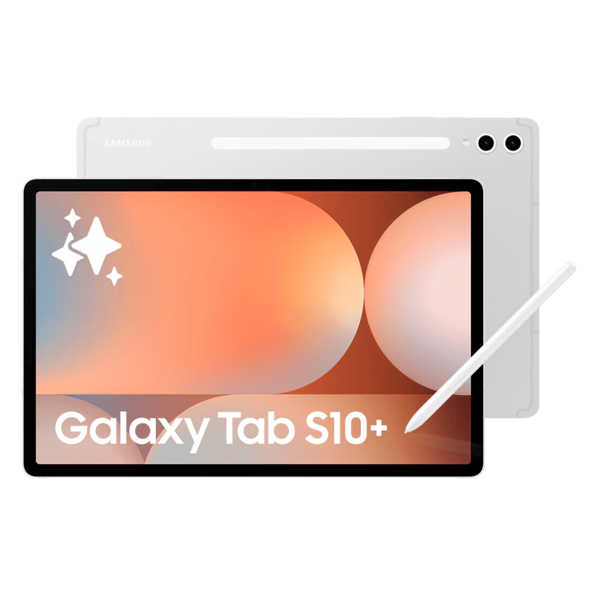 SAMSUNG GALAXY TAB S10+ 12,4" 12GB/256GB 5G PLATA (PLATINUM SILVER) X826N