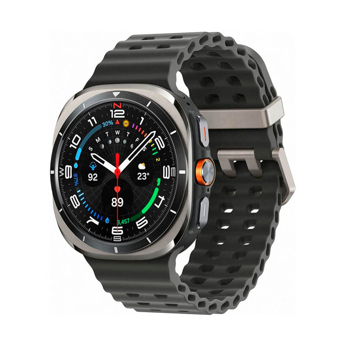 SAMSUNG GALAXY WATCH ULTRA 4G 47MM TITANIO Y CORREA MARINE BAND GRIS (DARK GRAY) L705