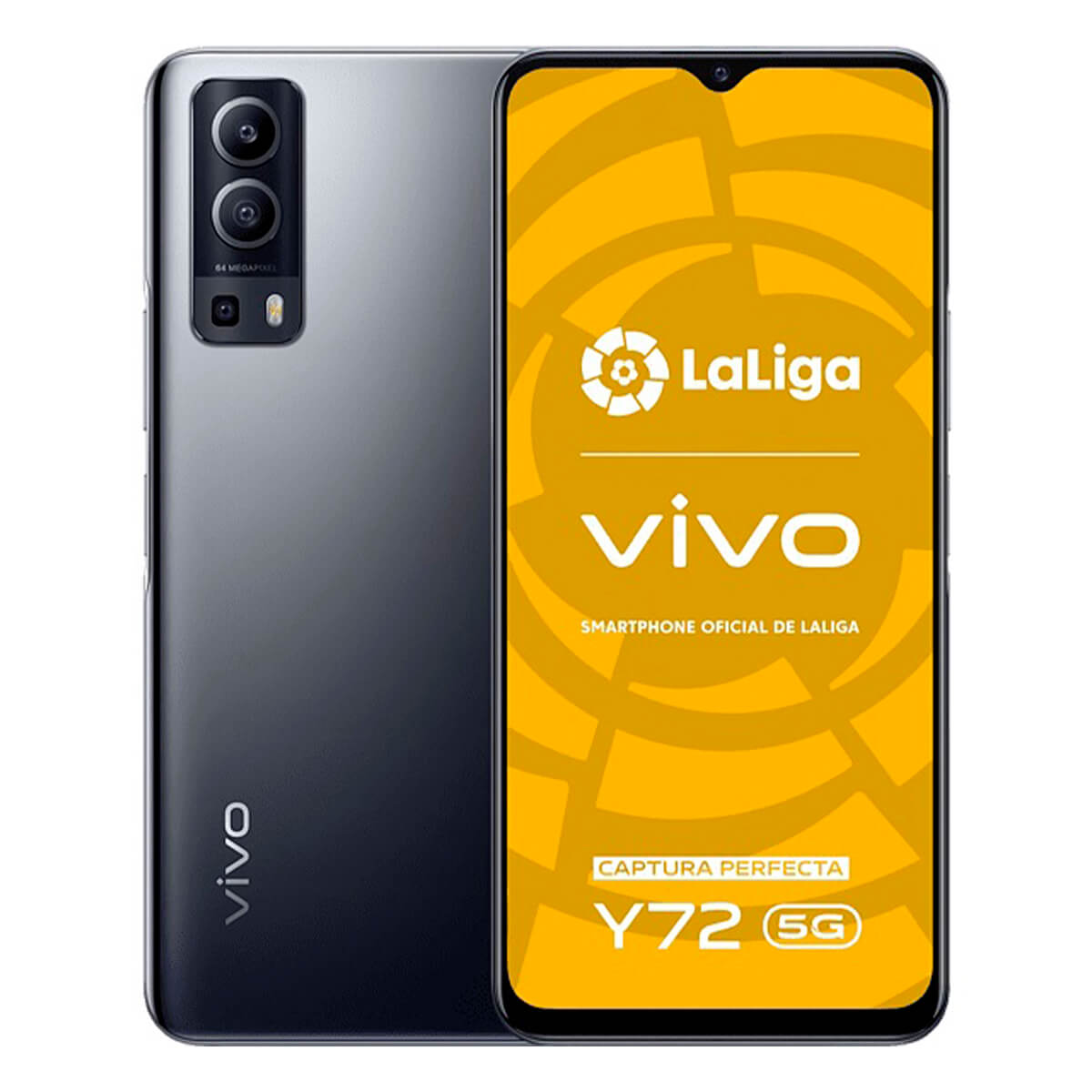 VIVO Y72 5G 8GB/128GB NEGRO (GRAPHITE BLACK) DUAL SIM V2041