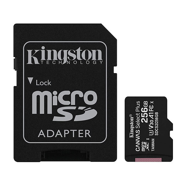 TARJETA DE MEMORIA KINGSTON MICROSD 256 GB | Accesorios