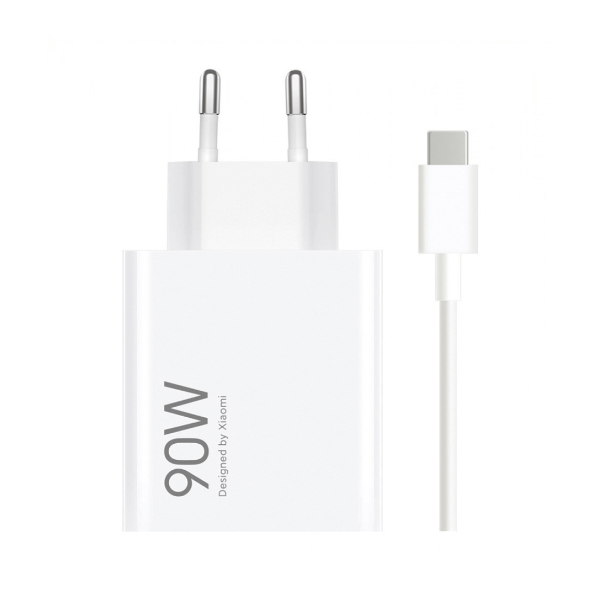XIAOMI 90W HYPERCHARGE COMBO (TYPE-A) CARGADOR DE RED BLANCO